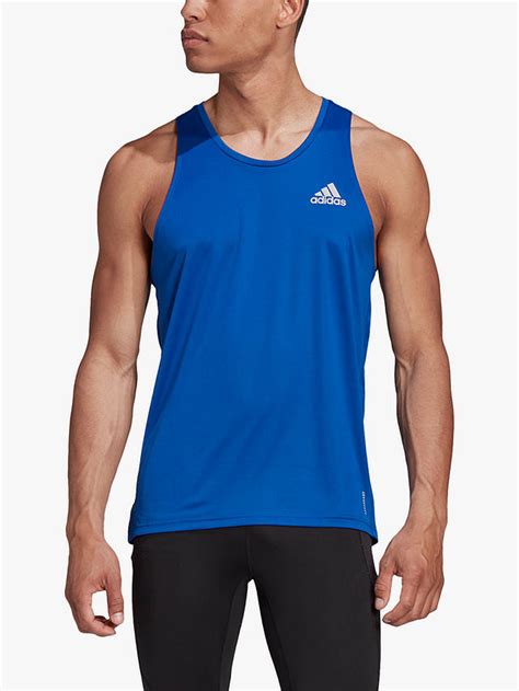 adidas blauw singlet jongens